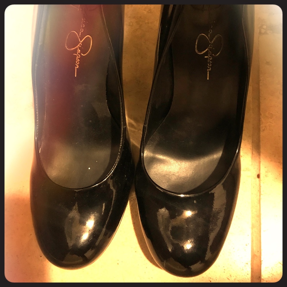 Patent Black Shoes